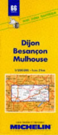 Beispielbild fr Carte routire : Dijon - Besanon - Mulhouse, 66, 1/200000 zum Verkauf von medimops