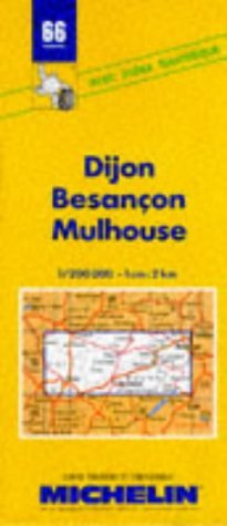 Stock image for Michelin Dijon/Besancon/Mulhouse, France Map No. 66 (Michelin Maps & Atlases) for sale by SecondSale