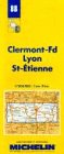 Beispielbild fr Carte routire : Clermont-Ferrand - Lyon - St-Etienne, 88, 1/200000 zum Verkauf von Ammareal