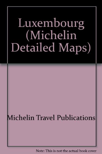 Michelin Map Grand-Duche De Luxembourg (9782067002159) by [???]