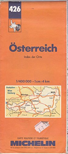 Beispielbild fr Austria: 426 (Michelin Main Road Maps) zum Verkauf von WorldofBooks