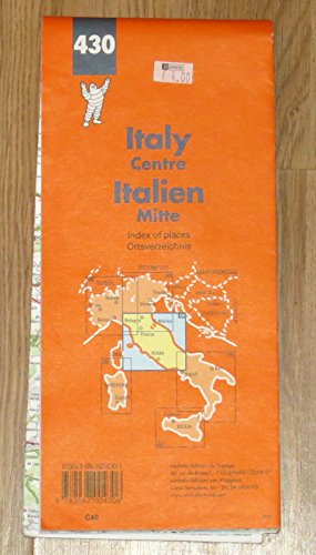 Stock image for Michelin Italy Central Map No. 430 (Michelin Maps & Atlases) for sale by SecondSale