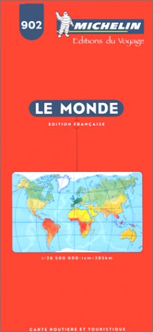 Beispielbild fr Carte routire : Le Monde, 902, 1/28500000 zum Verkauf von medimops