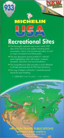 9782067009332: Recreational: No. 933 (Michelin Maps)