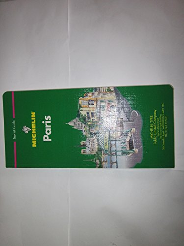 Stock image for Michelin Green Guide: Paris, 1992/355 for sale by SecondSale
