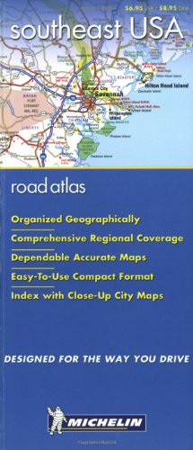 Michelin USA Southeast Regional Road Atlas (9782067102637) by Guides Touristiques Michelin