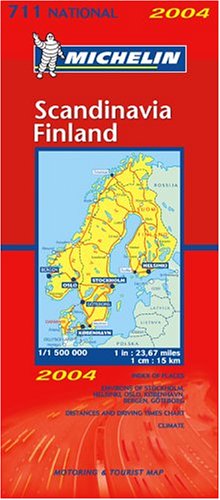 Michelin Scandinavia Finland 2004 (9782067103115) by Guides Touristiques Michelin