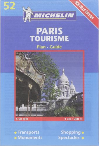 Michelin Paris Tourisme (French) Map No. 52 (Michelin Maps) (French Edition) (9782067105874) by [???]