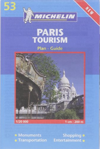 Beispielbild fr Michelin Paris Tourism (English) Map No. 53 (Was 7) (Michelin Maps) zum Verkauf von medimops