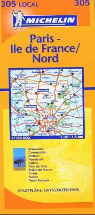 Beispielbild fr Paris - Ile de France/Nord 1 : 150 000. Stadtplne, Ortsverzeichnis zum Verkauf von medimops