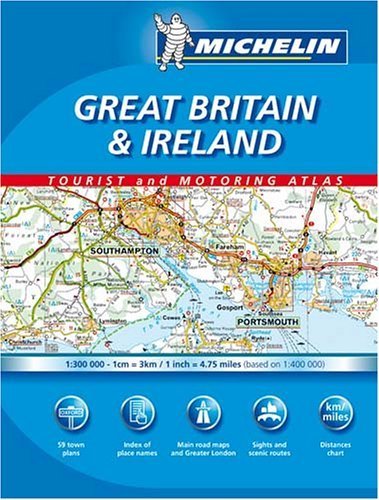 Beispielbild fr Michelin Great Britain and Ireland Tourist and Motoring Atlas (Michelin Tourist and Motoring Atlas) zum Verkauf von Ergodebooks