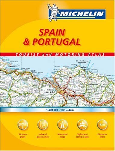 Beispielbild fr Michelin Spain & Portugal Tourist and Motoring Atlas (Michelin Tourist and Motoring Atlas) zum Verkauf von HPB-Emerald