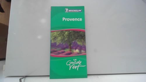 Stock image for Provence (Michelin Green Guides) (French Edition) for sale by More Than Words