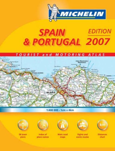 9782067125179: MOT Atlas Spain and Portugal: No. 1460 (Michelin Tourist and Motoring Atlases)