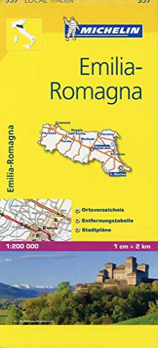 Beispielbild fr Emilia Romagna: Ortsverzeichnis, Entfernungstabelle, Stadtplne (Michelin Localkarte) zum Verkauf von medimops