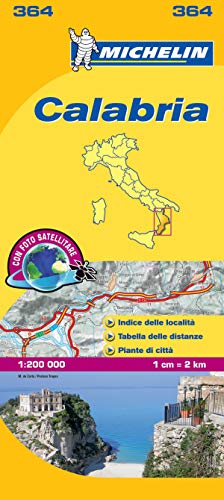 Michelin Map Italy: Calabria 364 (Maps/Local (Michelin)) (Italian Edition) (9782067126732) by [???]