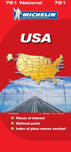 Stock image for USA: No. 0761 (Michelin National Maps) for sale by WorldofBooks