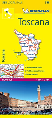 Carte DÃ©partementale Toscana (French Edition) (9782067127203) by Michelin