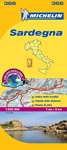 Michelin Map Italy: Sardegna 366 (Maps/Local (Michelin)) (Italian Edition) (9782067127296) by Michelin