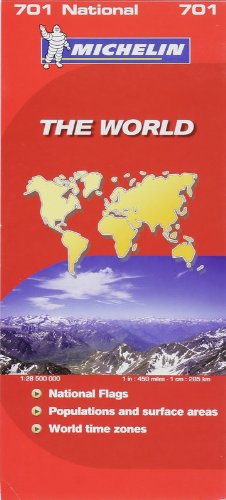 Imagen de archivo de The World: No. 0701 (Michelin National Maps) a la venta por WorldofBooks