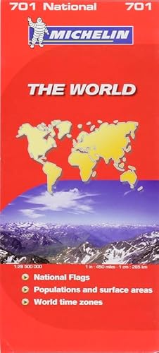 Stock image for The World: No. 0701 (Michelin National Maps) for sale by WorldofBooks