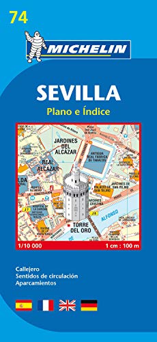 Beispielbild fr Plan Michelin Seville zum Verkauf von medimops