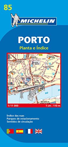 9782067127975: Plano Plegable Porto: planta e indice (Planos Michelin)