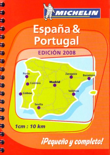 Beispielbild fr Mini Atlas Spain and Portugal 2008 (Michelin Tourist and Motoring Atlases) zum Verkauf von medimops