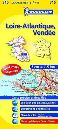 9782067132597: CD 316 LOIRE-ATLANTIQUE/VENDEE (Carte Dpartementale France, 999999)