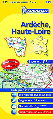 CD 331 ARDECHE/HAUTE-LOIRE (9782067132740) by Michelin