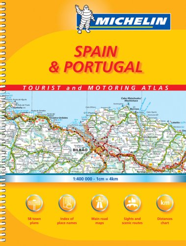 9782067132900: Michelin Spain & Portugal/Michelin Espana & Portugal: Tourist and Motoring Atlas