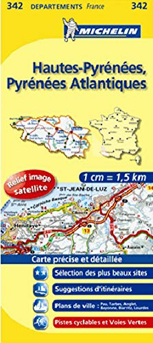CD 342 HAUTES-PYRENEES, PYRENEES ATLANTIQUES (9782067132962) by Michelin