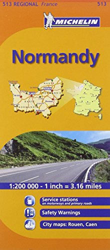 Stock image for Michelin Map France: Normandy 513 (Maps/Regional (Michelin)) for sale by SecondSale