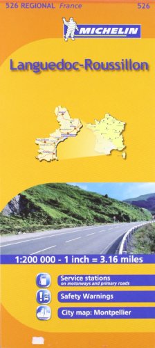 Michelin Map France: Languedoc Roussillon 526 (Maps/Regional (Michelin)) (French Edition) (9782067135345) by Michelin