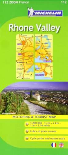 Michelin Map ZOOM France: Rhone Valley Map No. 112 (Maps/Zoom (Michelin)) (9782067135598) by Michelin