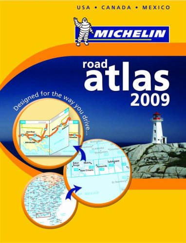 Stock image for Michelin road Atlas 2009: USA, Canada, Mexico (Green Guide/Michelin) for sale by HPB-Red