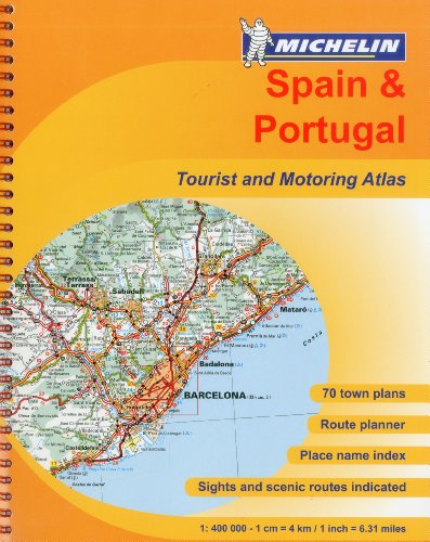 Beispielbild fr Michelin Spain & Portugal Tourist and Motoring Atlas zum Verkauf von Iridium_Books