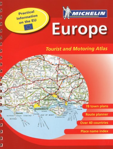 Michelin Atlas Europe (Atlas (Michelin)) (9782067141124) by Michelin