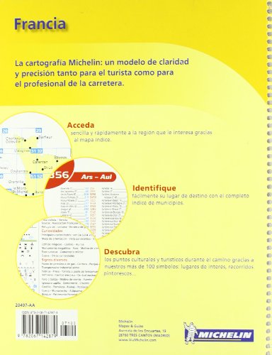 Atlas de carreteras y turÃ­stico Francia (Atlas de carreteras Michelin) (Spanish Edition) (9782067142879) by MichelÃ­n
