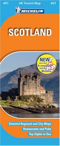 Scotland - Michelin Regional Map 501 (Michelin Regional Maps) (9782067143371) by Various