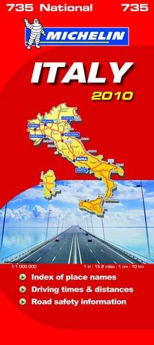 9782067149960: Italy 2010: No. 0735 (Michelin National Maps)