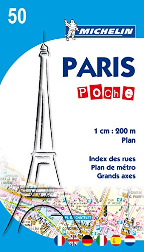 Stock image for Paris Poche - Plan 50: 0050 (Michelin City Plans) for sale by WorldofBooks