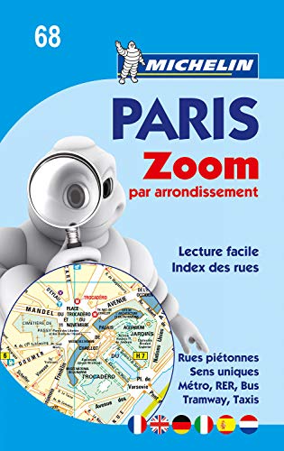 Paris par arrondissement: Stadtplan (Michelin Nationalkarte) - Collectif
