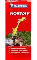 9782067157538: Michelin Map Norway 752