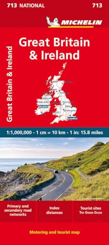 9782067170278: Michelin Great Britain & Ireland Map 713 (Maps/Country (Michelin))