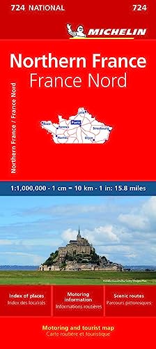 

Michelin France, North Map 724 (Maps/Country (Michelin))