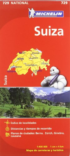 9782067171671: Mapa National Suiza (Mapas National Michelin)