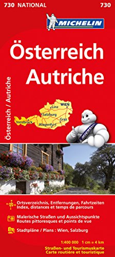 9782067171749: Michelin Nationalkarte sterreich 1 : 400 000