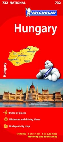 9782067171923: Mapa National Hungary (Mapas National Michelin)