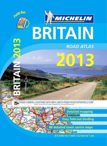 Imagen de archivo de Britain Atlas 2013 (A4-Multiflex) (Michelin Tourist & Motoring Atlases) (Michelin Tourist and Motoring Atlases) a la venta por WorldofBooks